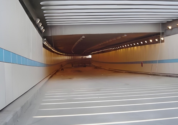 邢台某隧道使用我公司隧道装饰板，反馈效果不错